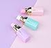Chris.W 3Pcs Novelty Artificial Lipstick Shaped Fine Line Correction Tape, Office School Supplies, Students Kids Gift Stationery (Purple/Pink/Blue)