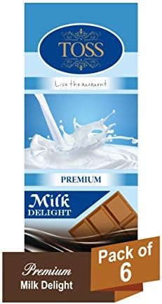 TOSS Premium Milk Delight Bar, 47gm (Pack of 6)