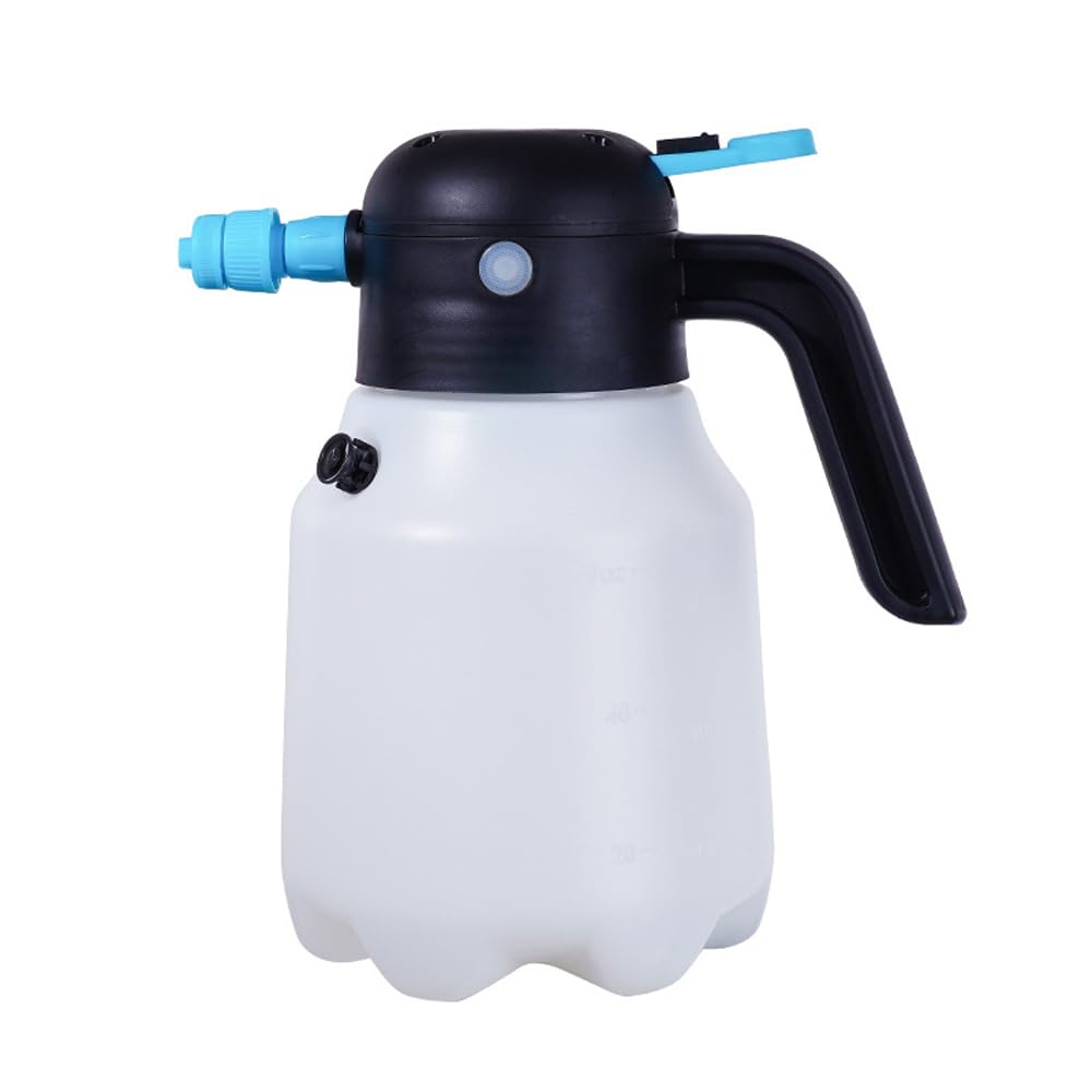 Mulcort Handheld Pump Watering Sprayer 1.8L Electric Car Cleaning Bottle Practical Car Washing Foam Bottle Multifunctional Gardening Watering Agricultural Irrigation Device Flowers Spraying Machine