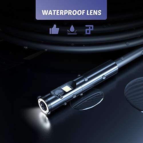 Dual Kameras Endoskopkamera, Doppelkamera Dual Lens 4,5 Zoll IPS Bildschirm Endoskop, 8+1 Einstellbaren LED-Licht… – Bild 7