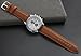 CIVO Mens Watches White Decorative Sub Dials Brown Leather Band Wrist Watches Classic Fashion Design Dress Casual Business Japan Movement Quartz Watches for Men (Brown)