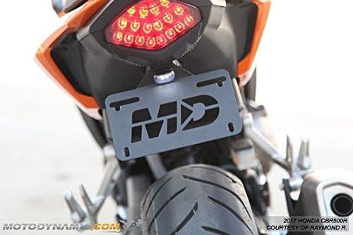 Fender Eliminator Tail Tidy Compatible With CBR500R CB500F 2016-2024 LED Plate Light