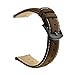Kartice Compatible with Galaxy Watch (46mm) Bands Gear S3 Bands 22mm Leather Strap Replacement Buckle Band for Samsung Gear S3 Frontier Watch