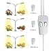 GROWSTAR 50W LED Plant Lights for Indoor Plants, Super Bright 100 LEDs Sunlike Full Spectrum Grow Lamp, Dual Head 360 Degree Gooseneck Grow Light with Replaceable Bulbs Seedling Plant Grow Light