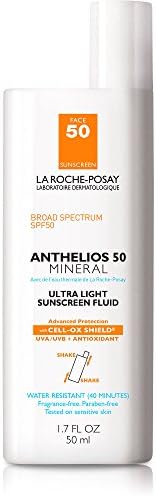 anthelios 50 mineral ultra light sunscreen fluid