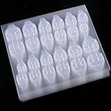 SIUSIO 50 Sheets Nail stickers Nail Adhesive tabs False Nail Tips Nail Art Transparent Double Sided Adhesive