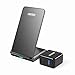 CHOETECH Fast Wireless Charger, Qi-Certified Wireless Charging Stand 7.5W Compatible iPhone 11/11 Pro/11 Pro Max/Xs Max/XR/XS/X/8/8+,10W Fast-Charging Galaxy Note 10/S10/S10+ (with QC3.0 AC Adapter)