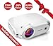 Crenova XPE498 Upgraded Projector 2018 (White) – 3200 Lumens – Home Portable Projector – Compatible with PC/Mac/TV/DVD/iPhone/iPad/USB/SD/AV/HDMI for Home Theater/Outdoor/Video Games