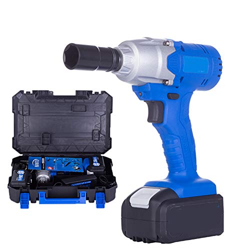 LYzpf Akkuschrauber Bohrschrauber Schlagbohrschrauber Multifunktion Schnurlos Tragbar Werkzeug Variable Geschwindigkeit…