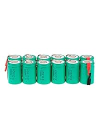 anmas Potencia 12 piezas 4 5subc Ni-Cd 1.2 V 2200 mAh de la batería recargable con Tab