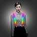 Light Up LED Suspenders Adjustable One-size for Party Concert Men&Women - Rainbow