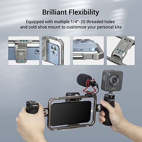 SmallRig Universal Smartphone Video Rig Kit for iPhone, All in One
