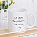 Funny Coffee Mug Let's Keep Annoyance To A Minimum Today The Office Coffee Tea Cup with Funny saythings Novelty Mugs Funny Mugs for Coworkers Boss Friends Men Women White Elephant