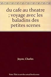 Du café au théâtre