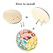 GEMEM Toddler Clock Toy Wooden Shape Sorting Teaching Time Number Puzzle Lacing Block Early Learning Educational Toys for Toddlers Boys Girls 3 4 5 Years Old