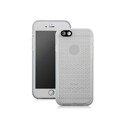 Waterproof Shockproof Snowproof Dirtpoof Cases Covers for Apple Iphone 6/ Iphone 6s 4.7 Inch(Transparent white)