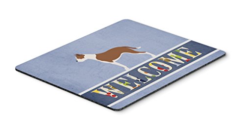 Caroline's Treasures BB8325MP Pit Bull Terrier Welcome Mouse Pad, Hot Pad or Tr…