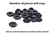 Black Standard Motorcycle Fairing Bolt Kit For Yamaha YZF-R6 2003-2004 / YZF-R6s 2006-2009 Body Screws, Fasteners, and Hardware