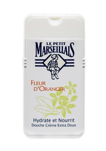 Le Petit Marseillais 1 Bottle of Body Wash Your Choice, French Shower Cream 6 Varieties 250ml (8.4oz) (Fleur d'Oranger (Orange Blossom))