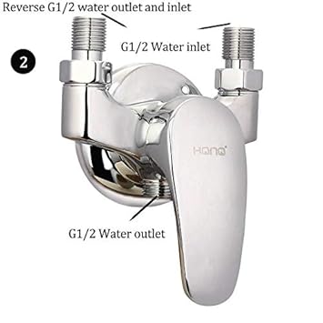Generic Bathroom Copper Unfold Install Water Heater Mixing Valve
