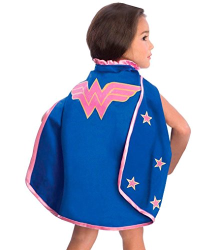 Wonder Woman Stars Dress Up Costume Cape