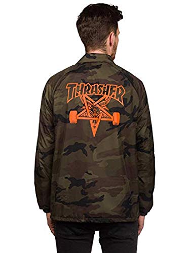 Thrasher Skategoat Coach Jacket (Camo) Medium