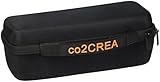 co2CREA Hard Shell Storage Carrying Travel Case Bag For Bed Head Deep Waver, fits Kiloline Professional Heat Resistant Glove