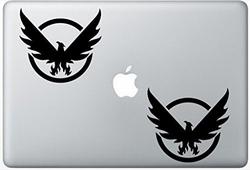 Tom Clancys The Division HenryDecalZD0119 Set Of Two (2x) , Decal , Sticker , Laptop , Ipad , Car , Truck