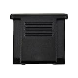 JJC Black Hot Shoe Cover Cap for Nikon D850 D750 D7500 D7200 D5600 D5500 D3400 D3300/Fuji Fujifilm X-H1 X-T1 X-T2 X-T10 X-T20 X-PRO2/Panasonic Lumix G9 G7 GH5/Olympus OM-D E-M1 E-M5 E-M10 and More