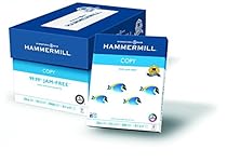 Hammermill Paper, Copy Paper Poly Wrap, 20lb, 8.5 x 11, Letter, 92 Bright, 5000 Sheets / 10 Ream Case (150010C) Made In The USA