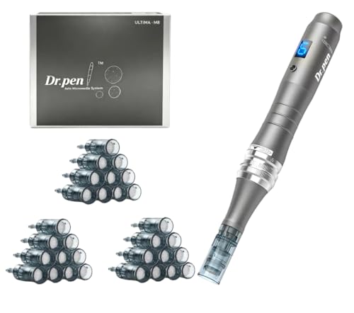Dr Pen Microneedling Pen M8 for Home Use - Adjustable Derma Stamp for Men & Women