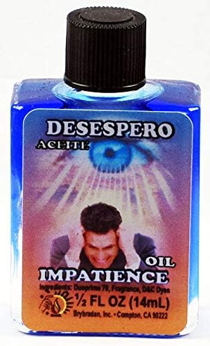 12 PIECES BRYBRADAN IMPATIENCE OIL/DESESPERO ACEITE 1/2 FL OZ 14.7ML