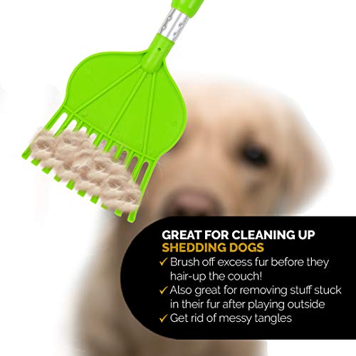Bearbark Scratcher Extendable Long Reach Scratching & Grooming Brush