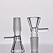 GBlog 5 Pack Clear 14 mm/18 mm Male Joint Glass Bowl (14 mm)