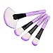 VANDER Makeup Brushes 24 Pieces Professional Makeup Brush Set Synthetic Kabuki Foundation Blending Blush Face Eyeliner Shadow Power Brushes Liquid Cream Concealer Lip Cosmetics Brushes Kit (Purple)