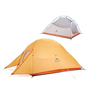 Naturehike Cloud-up 2 Ultralight Camping Tent voor 2 Personen – Waterdichte Dubbellaags Backpacking Tent 4 Seizoenen