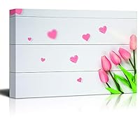 Canvas Wall Art Mother's Day Theme Canvas Prints Home Artwork Decoration for Living Room Bedroom - 12x18 inches