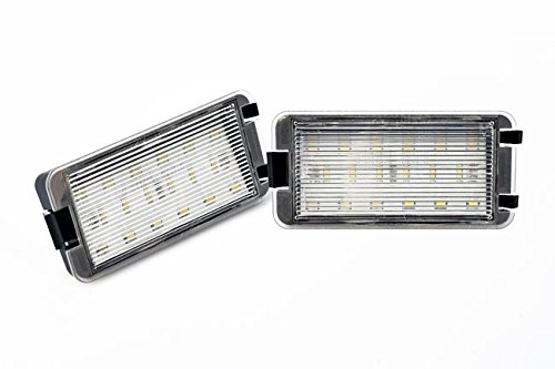 For Seat Leon Toledo Cordoba Ibiza Altea LED License Number Plate Light Lamp