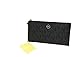 Michael Kors Fulton Large Zip Clutch & Wristlet (Black)