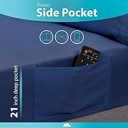 DREAMCARE Full Size Sheets - Cooling Bed Sheets