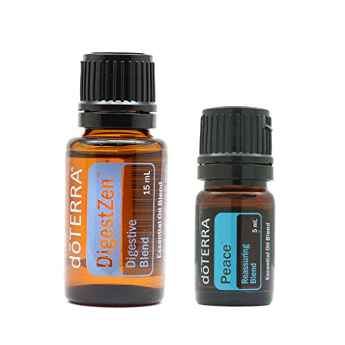 DoTERRA Essential Oil New Package ( 100% authentic ) - DoTERRA Digestzen 15ml and DoTERRA Peace 5ml by Easybuy2_store