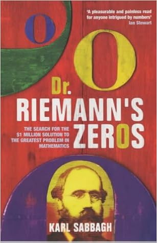 Dr Riemann S Zeros Amazon Co Uk Sabbagh Karl 9781843541011 Books