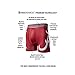 Fandemics Men's NCAA Boxer Brief, Red, X-Large (40-42)