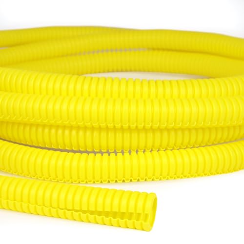 Split Wire Loom Tubing Yellow 25ft