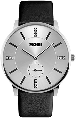 Mens watches waterproof quartz watches/Vintage simplicity business mens watch/Stylish thin shell belt watches-D