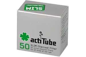 ActiTube Slim Activated Carbon Filter 7 mm Pack of 50