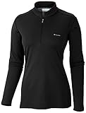 Columbia Women's Midweight II Long Sleeve Half Zip,Black,US M
