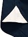 Allegra K Men Short Sleeves Button Down Shirt w Pocket Navy Blue M