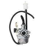 GOOFIT 19mm Carburetor with Cable Choke for 90cc 110cc 125cc ATV Dirt Bike Go Kart