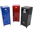HOWBOUTDIS Brightly Colored Mini Metal Locker for Kids, Comes with a Lock and Key, 1 per Order, Assorted Colors, Ages 3+
